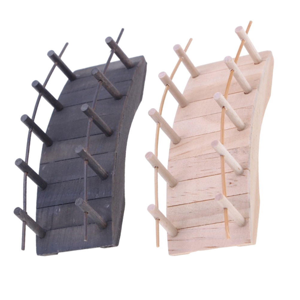 2Pcs Miniature Arch Bridge Vin - Bonsai Garden Landscape Design 评论和价格