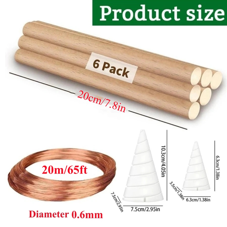20m/65ft Electroculture Garden - Copper Wire Roll 评论和价格