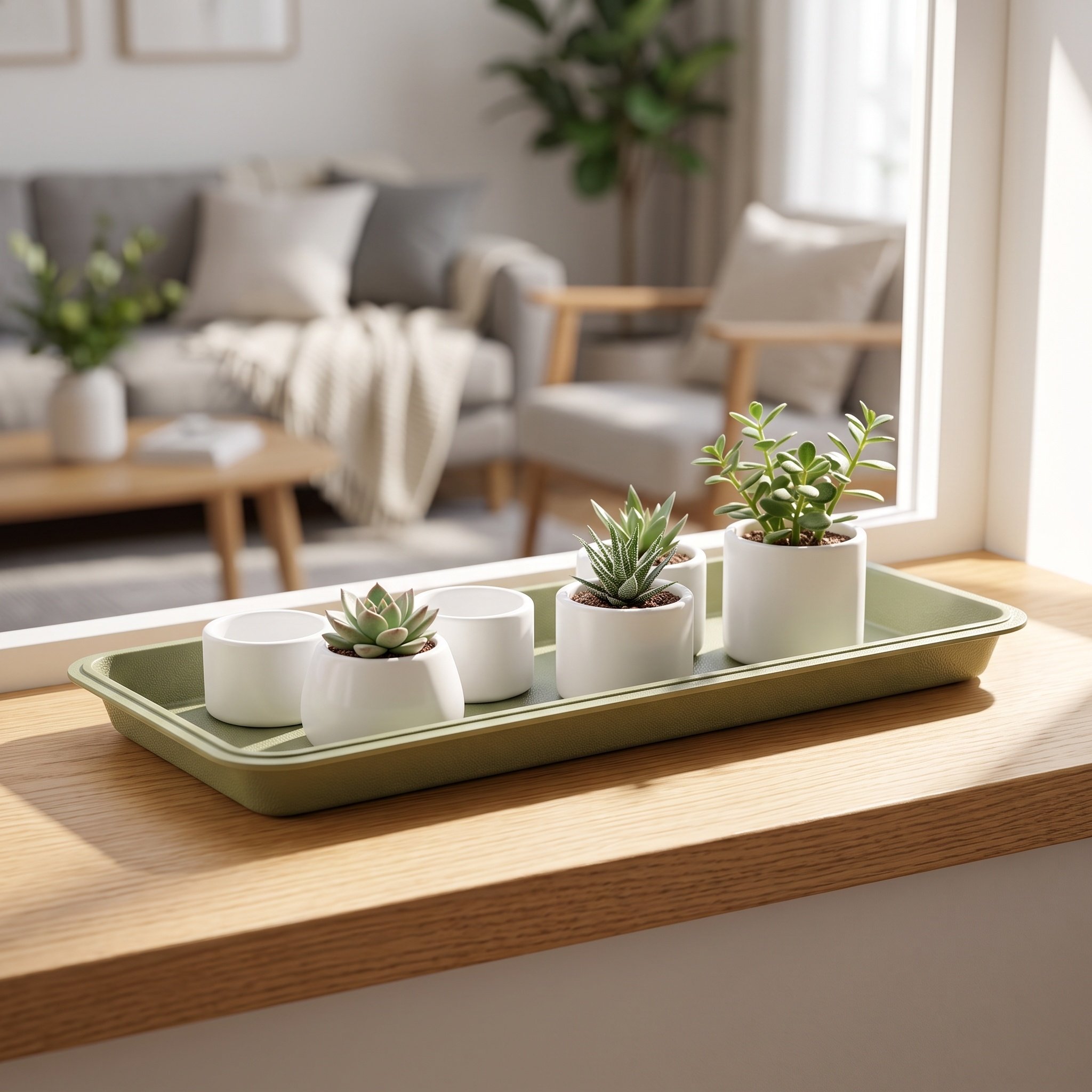 Rectangular Plastic Plant Tray - Drip Tray Saucer 评论和价格