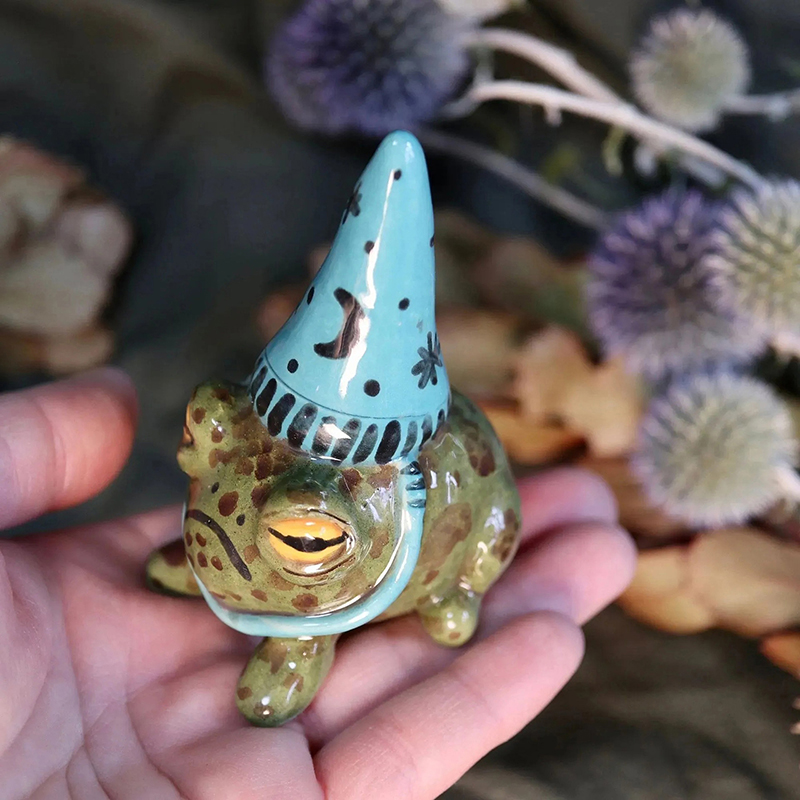 Hot! Frog Statues For Garden W - Bonsai Garden Art 评论和价格