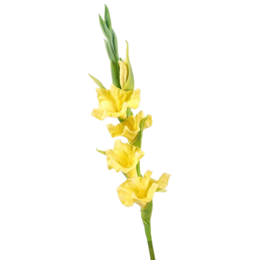 PU Artificial Gladiolus Branch - Bonsai Garden Art 评论和价格